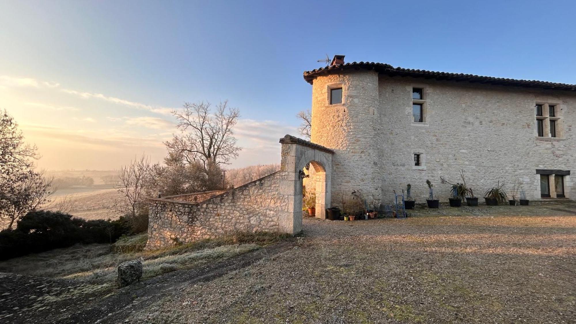 Chambres D'Hotes Dans Un Chateau Au Coeur De La Toscane Occitane Albi-Cordes-Rabastens Senouillac 外观 照片